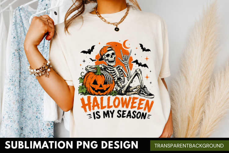 halloween is my season, skeleton relaxing PNG, skeleton pump
