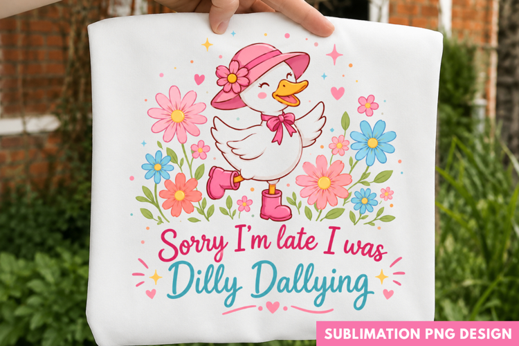 sorry im late i was dilly dallying, cute goose PNG, duck