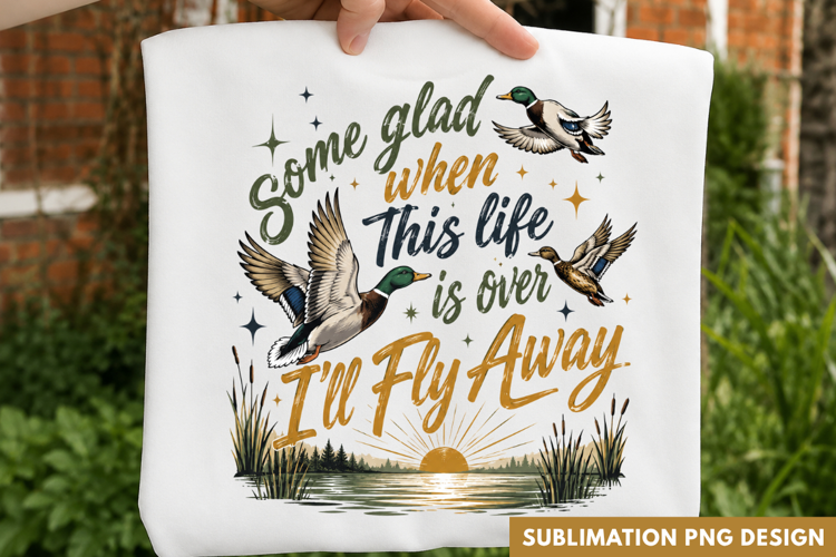 some glad morning ill fly away, Christian hymn PNG, flying