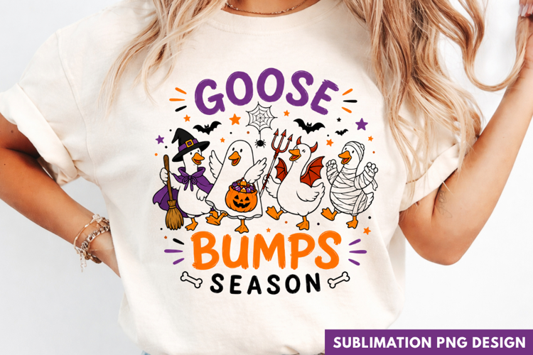 goose bumps season, cute halloween geese PNG, ghosts geese