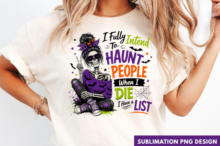 i fully intend to haunt people when i die, funny witch PNG,
