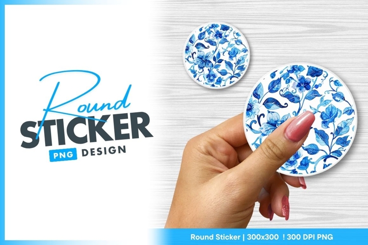 Flower Sticker Png Image 8