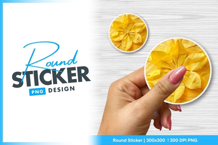 Flower Sticker Png Image 19