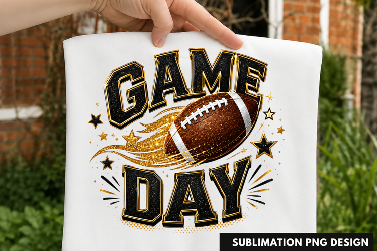GAME DAY Football Helmets Sports Fan Game Day T-Shirt PNG