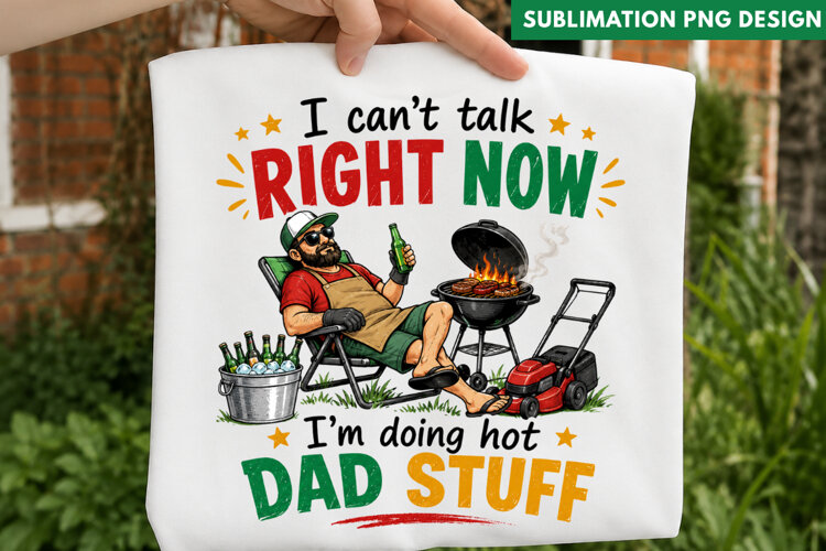 funny dad png, dad stuff png, grilling dad png, bbq dad png, example image 1