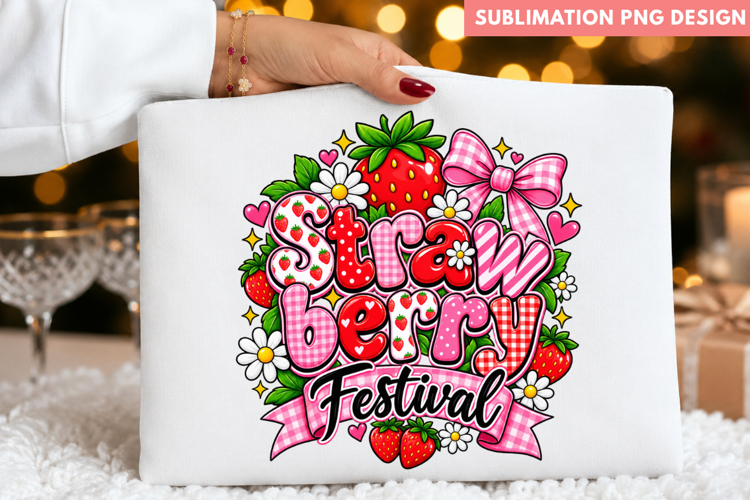 strawberry png, strawberry festival, strawberry design