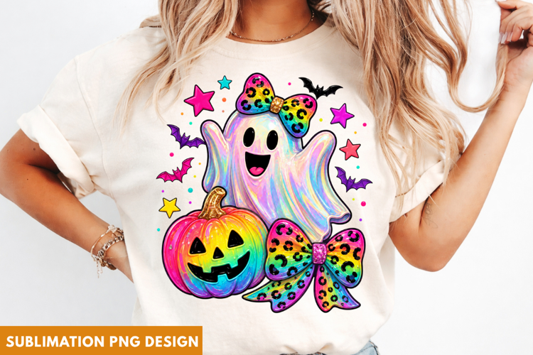 colorful ghost png, spooky ghost png, halloween ghost png,