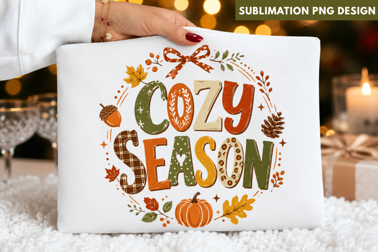 cozy season png, fall png design, autumn png, cozy fall png,