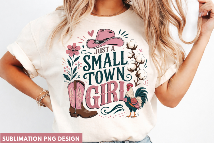 small town girl png, country girl png, western girl png