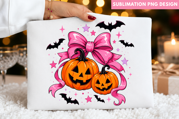 pink pumpkin png, pumpkin bow png, halloween pumpkin png