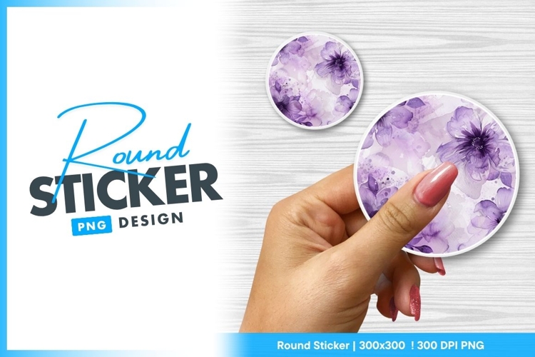Purple Flower Clipart Image 21