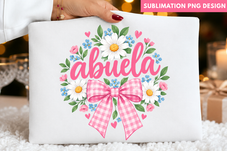 abuela png, floral abuela png, grandma png, spanish grandma