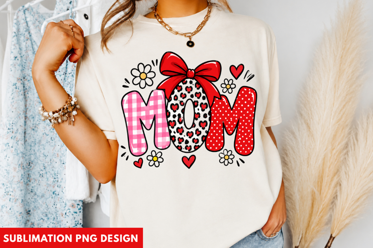 leopard mom bow png, mom sublimation design, mama bow shirt