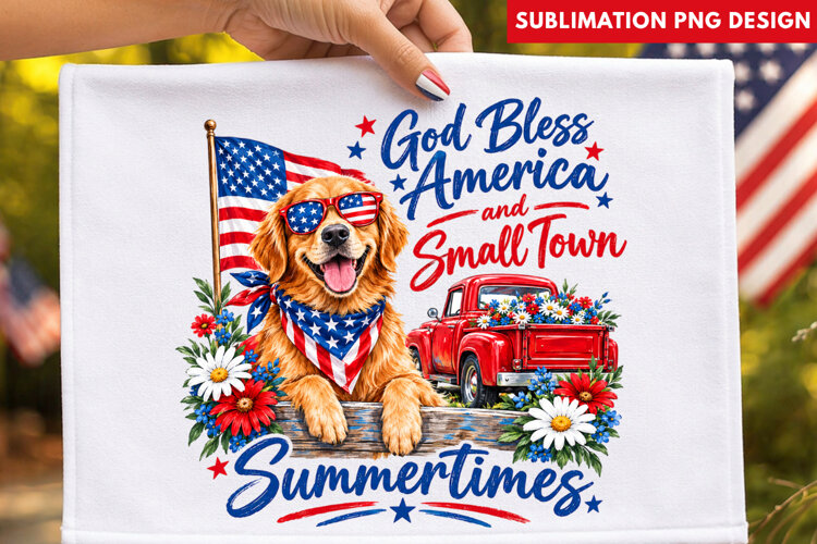 small town america, god bless america png, patriotic town example image 1