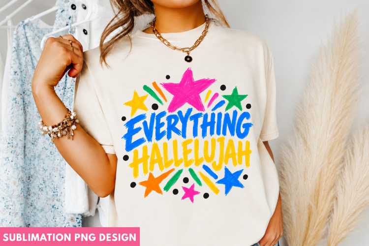 hallelujah png, everything hallelujah, christian png, faith