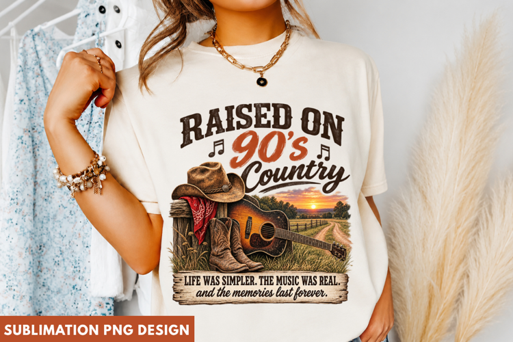 90s country png, raised on country, country music png