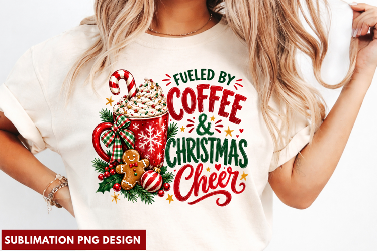 christmas coffee png, coffee christmas png, christmas cheer