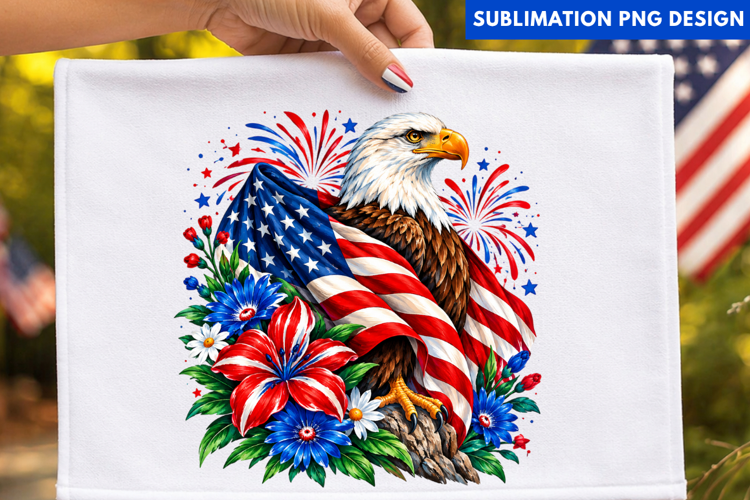 patriotic eagle png, floral eagle png, usa eagle png, ameri