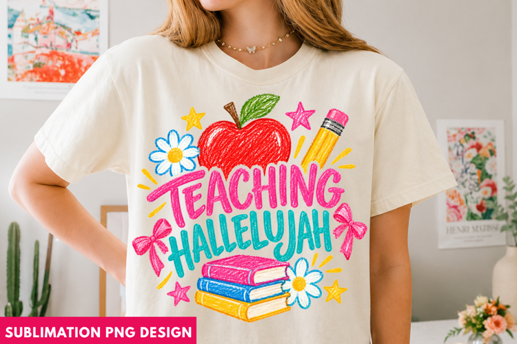 teaching hallelujah, teacher png, teacher faith png, christi