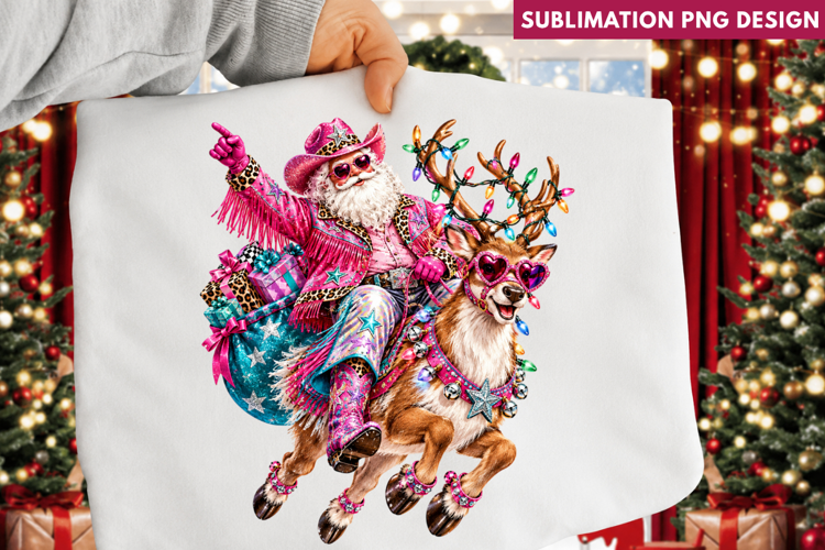 santa reindeer png, santa claus png, christmas reindeer