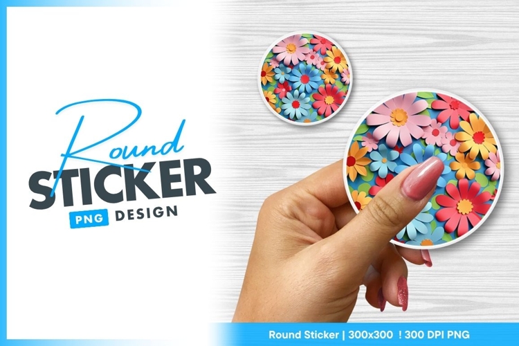Blue Flowers Clipart Image 18