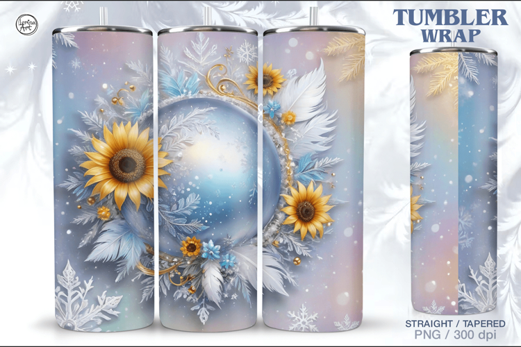 Christmas Tumbler Wrap 20 oz