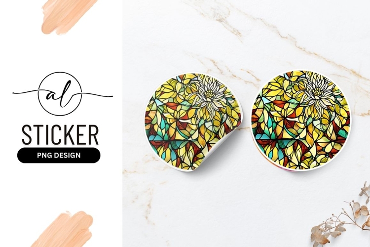 Stained Glass Vector Image 22