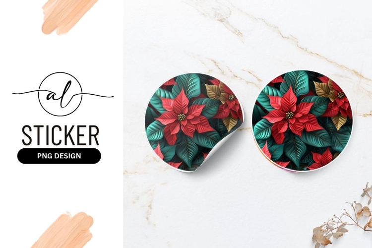Flower Sticker Png Image 6