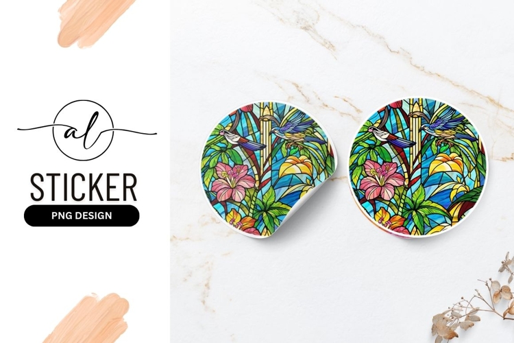 Stained Glass Vector Image 20