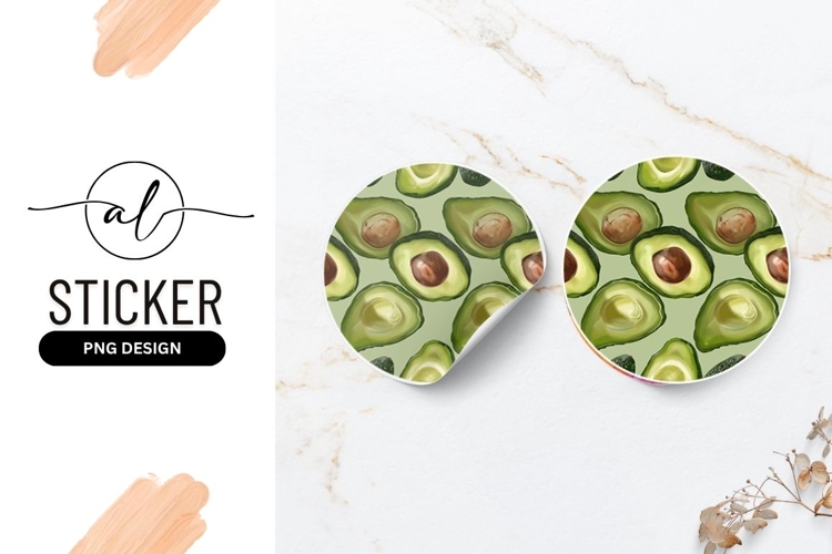 Avocado Clipart Image 8