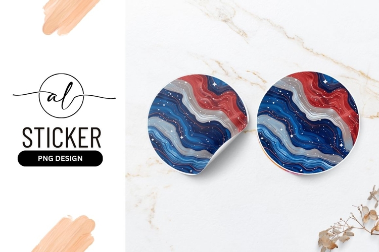 Abstract Circular Art Red Blue Silver Swirls Png