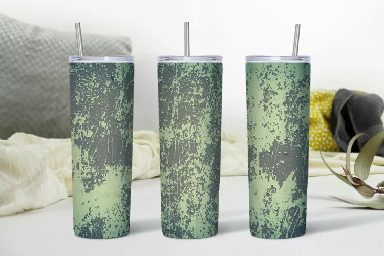 Metal Tumbler, 20 Oz Skinny Tumbler Sublimation, Rust Metal