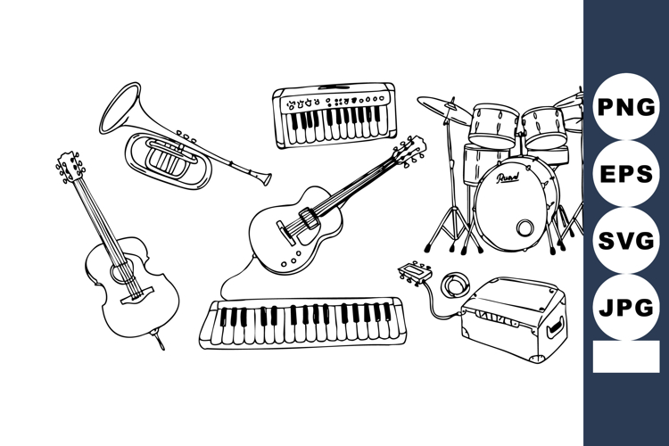 Guitar Clipart Image 21