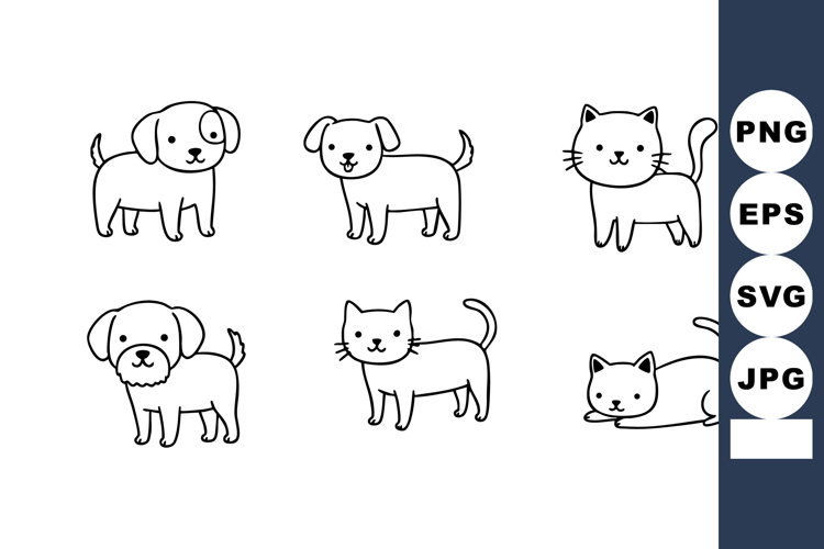 Cute Cat Illustration Image 11