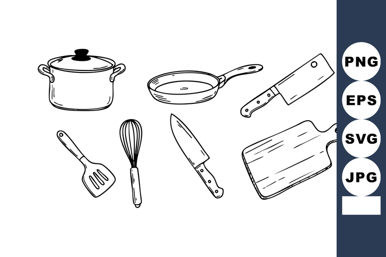 Cooking Utensils Clipart Image 3