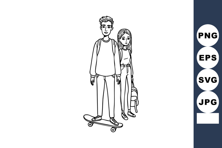 Teenager Clipart