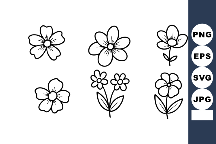 Flower Vector Image 12