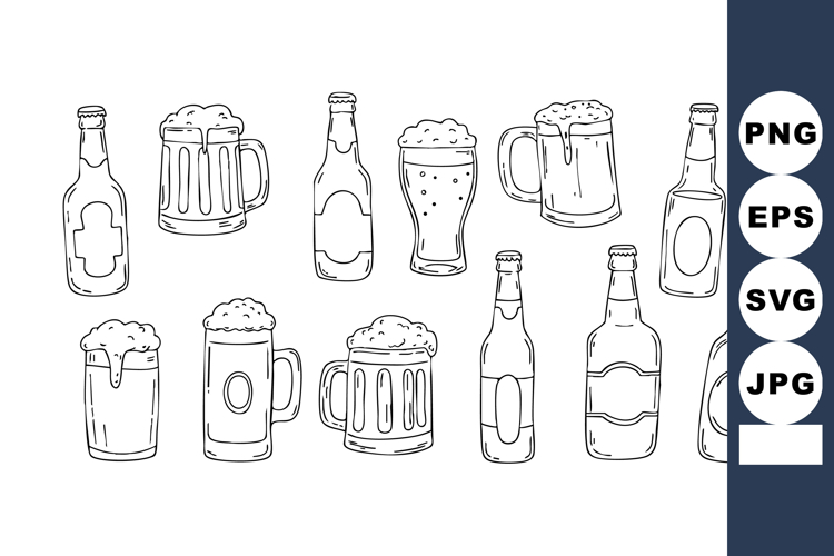 Beer Mugs Clipart Image 4