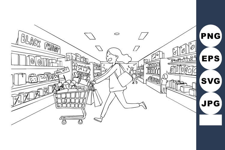 Supermarket Clipart Image 6