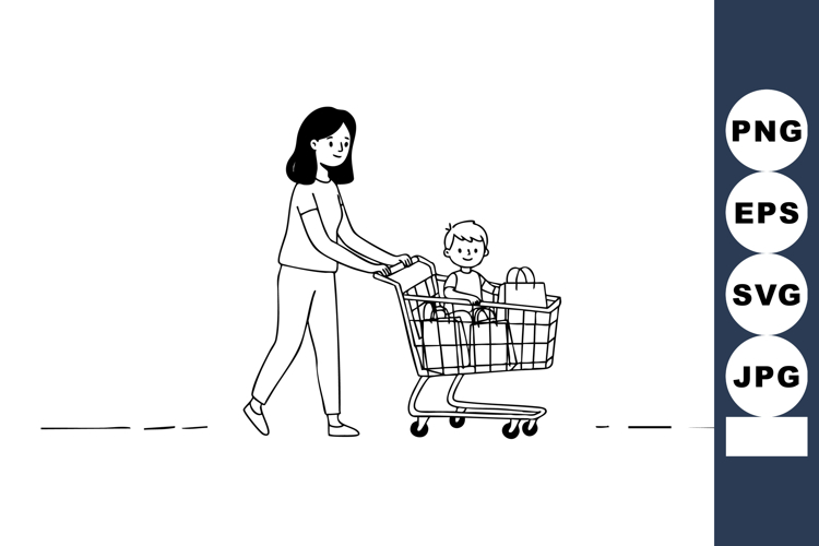 Groceries Clipart Image 3