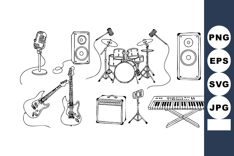 Guitar Clipart Image 22