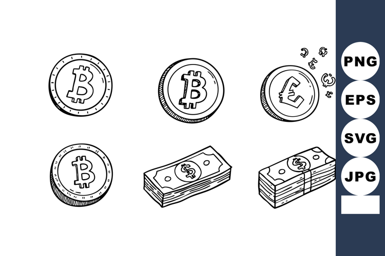 Coins Clipart Image 5
