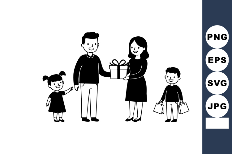 Parents Clipart Image 4