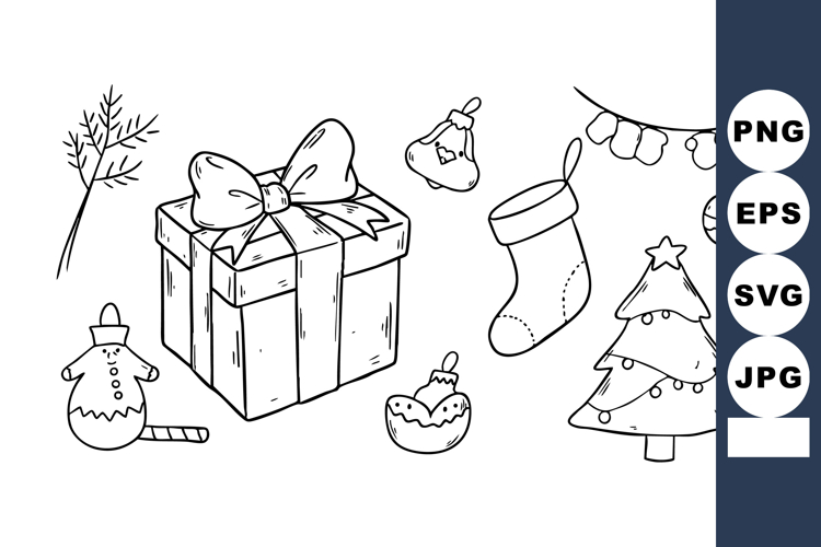 Stocking Clipart Image 4