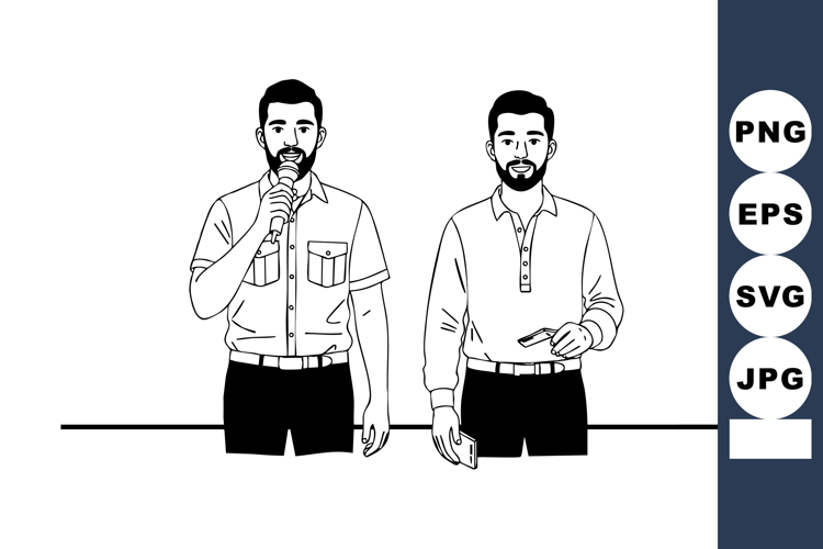 Men Clipart Image 2