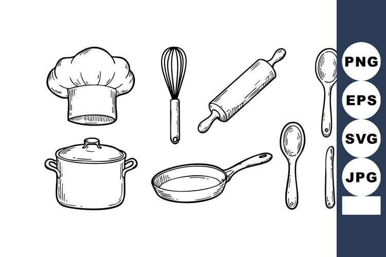 Cooking Utensils Clipart Image 2