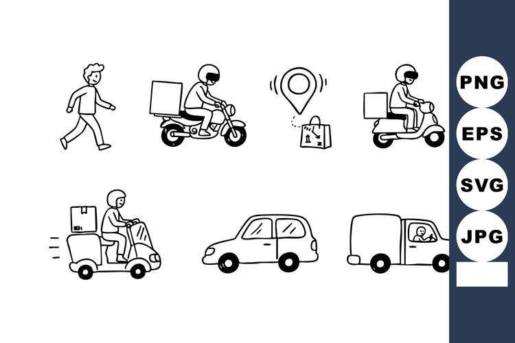 Scooter Clipart Image 16