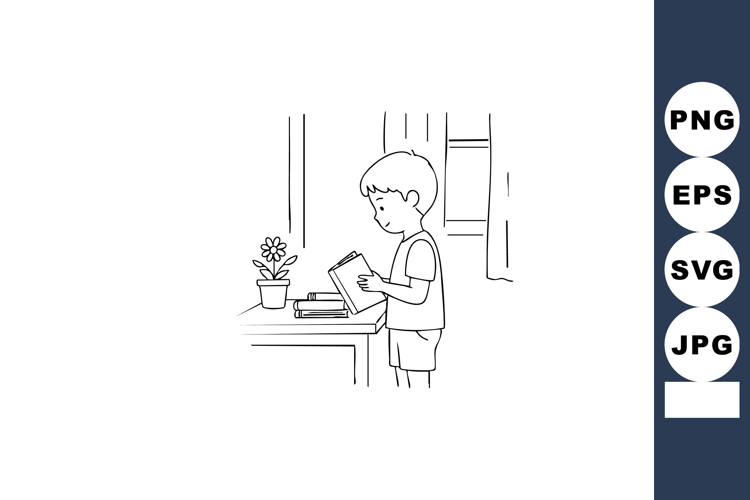 Line Art Illustration Image 13