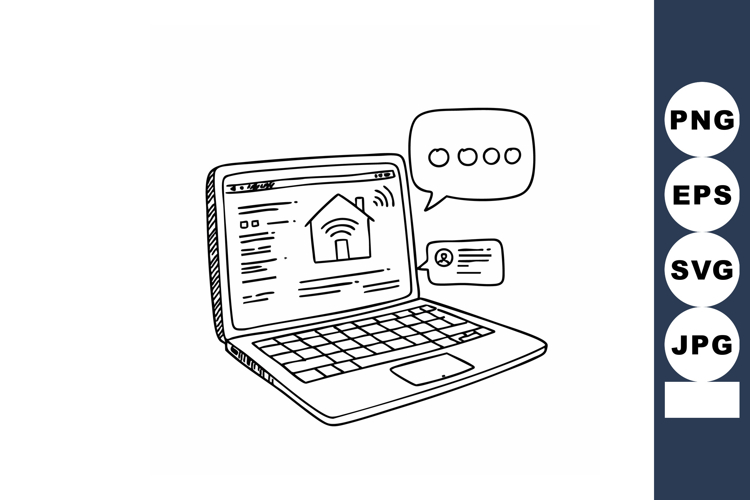 Computer Screen Clipart Image 3