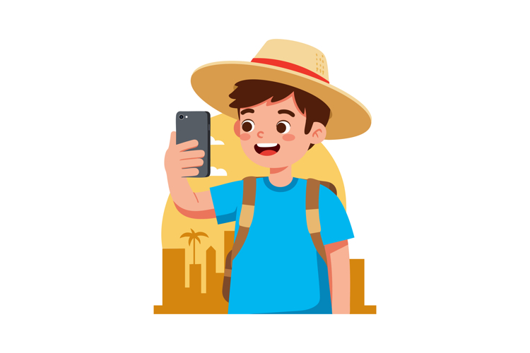 Selfie Clipart Image 9